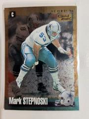 Mark Stepnoski [Gold Zone] #150 Football Cards 1994 Panini Score Prices