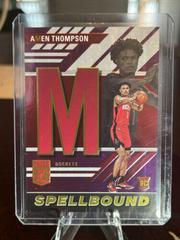 Amen Thompson [Purple] #17 Basketball Cards 2023 Donruss Elite Spellbound Prices