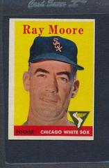 Ray Moore #249 Baseball Cards 1958 Topps Prices