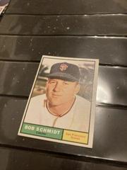 Bob Schmidt Baseball Cards 1961 Topps Prices