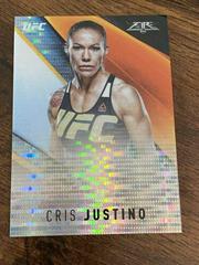 Cris Justino [Pulsar] #UF-CJ Ufc Cards 2017 Topps UFC Chrome Fire Prices
