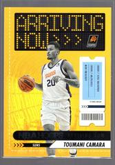 Toumani Camara #5 Basketball Cards 2023 Panini Hoops Arriving Now Prices