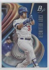 Cody Bellinger [Batting Blue] Baseball Cards 2018 Bowman Platinum Prices