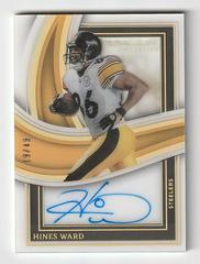 Hines Ward #10 Football Cards 2023 Panini Immaculate Shadowbox Signature Prices