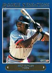 Milt Cuyler #7 Baseball Cards 1992 Fleer Rookie Sensations Prices
