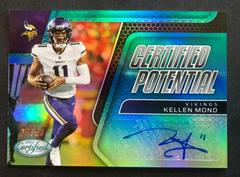 Kellen Mond [Blue] #CPS-KM Football Cards 2022 Panini Certified Potential Signatures Prices