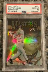 Chipper Jones [Refractor] #330 Baseball Cards 1997 Finest Prices