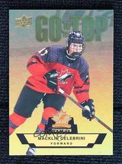 Macklin Celebrini #GT-13 Hockey Cards 2023 Upper Deck Team Canada Juniors Go To The Top Prices
