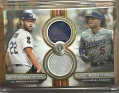 Freddie Freeman [Gold Single Player] Baseball Cards 2024 Topps Tribute Dual Relic Prices