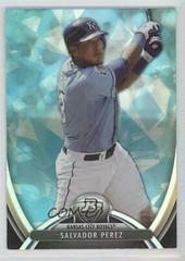 Salvador Perez [Blue Sapphire] #66 Baseball Cards 2013 Bowman Platinum Prices
