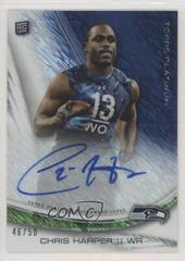 Chris Harper [Black Refractor] #A-CHA Football Cards 2013 Topps Platinum Autograph Prices