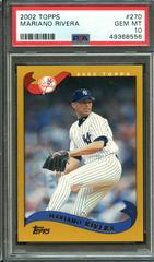 Mariano Rivera #270 Baseball Cards 2002 Topps Prices