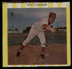 Tony Cloninger [Reds] Baseball Cards 1969 Kahn's Wieners Prices