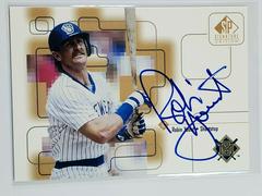 Robin Yount #RY Baseball Cards 1999 SP Signature Autographs Prices