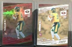 Trey Lance [Xtra Points Red] Football Cards 2021 Panini Prestige Prices