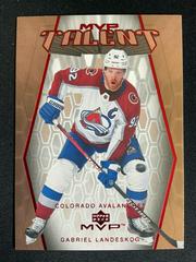 Gabriel Landeskog #MT-16 Hockey Cards 2023 Upper Deck MVP 20th Anniversary Prices