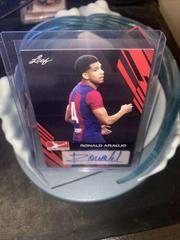 Ronald Araujo #BA-RA1 Soccer Cards 2023 Leaf Goal Autographs Prices