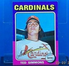 Ted Simmons Baseball Cards 1975 Topps Prices