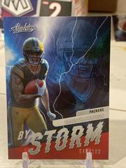Christian Watson [Spectrum Red] #BST-15 Football Cards 2022 Panini Absolute By Storm Prices
