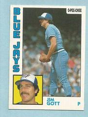 Jim Gott #9 Baseball Cards 1984 O Pee Chee Prices
