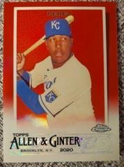 Salvador Perez [Red] #205 Baseball Cards 2020 Topps Allen & Ginter Chrome Prices