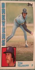 Tom Tellmann #476 Baseball Cards 1984 Topps Prices