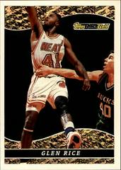 Glen Rice #5 Basketball Cards 1993 Topps Black Gold Prices