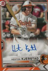 Heston Kjerstad #PAPR-HK Baseball Cards 2021 Bowman Paper Prospects Autographs Prices