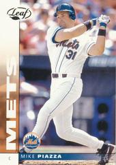 Mike Piazza #86 Baseball Cards 2002 Leaf Prices