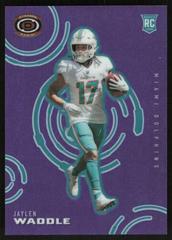 Jaylen Waddle [Purple] #D-10 Football Cards 2021 Panini Chronicles Dynagon Rookies Prices