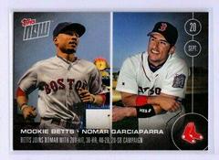 Mookie Betts, Nomar Garciaparra Baseball Cards 2016 Topps Now Prices