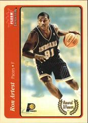 Ron Artest Basketball Cards 2004 Fleer Prices