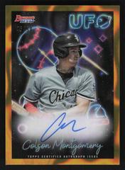 Colson Montgomery [Lava] Baseball Cards 2022 Bowman's Best UFO Autographs Prices