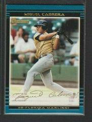 Miguel Cabrera [Gold] #156 Baseball Cards 2002 Bowman Draft Picks Prices