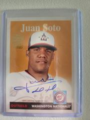 Juan Soto Baseball Cards 2021 Topps Archives Fan Favorites Autographs Prices