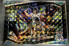 Trevor Lawrence [Black] #AS-TL Football Cards 2023 Panini Mosaic Audible Prices