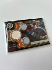 Buster Posey [Gold] Baseball Cards 2024 Topps Tribute Triple Relic Prices