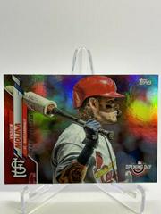 Yadier Molina [Red Foil] #130 Baseball Cards 2020 Topps Opening Day Prices