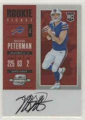Nathan Peterman [Autograph Red] Football Cards 2017 Panini Contenders Optic Prices