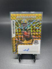 Romeo Doubs [Gold] #RAM-RD Football Cards 2022 Panini Mosaic Rookie Autographs Prices