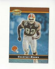 Courtney Brown [Acetate Parallel] Football Cards 2000 Bowman's Best Prices