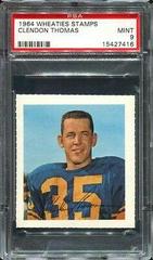 Clendon Thomas Football Cards 1964 Wheaties Stamps Prices