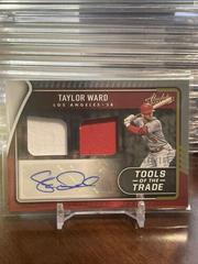 Taylor Ward Baseball Cards 2022 Panini Absolute Tools of the Trade 2 Swatch Signatures Prices