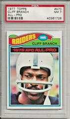 Cliff Branch [All Pro] #470 Football Cards 1977 Topps Prices