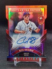 Alex Bregman [Emerald Status Die Cut Autograph] #3 Baseball Cards 2015 Panini Elite Extra Edition Prices