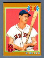 Ted Williams [Gold] #5 Baseball Cards 2022 Topps Brooklyn Collection Prices