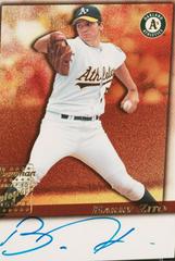 Barry Zito #BA-BZ Baseball Cards 2001 Bowman Certified Autograph Prices