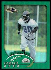 Ed Reed Football Cards 2002 Topps Chrome Prices