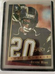 Natrone Means Football Cards 1993 Panini Select Prices