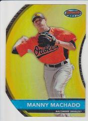 Manny Machado [Die Cut Refractor] #BBP2 Baseball Cards 2012 Bowman's Best Prospects Prices